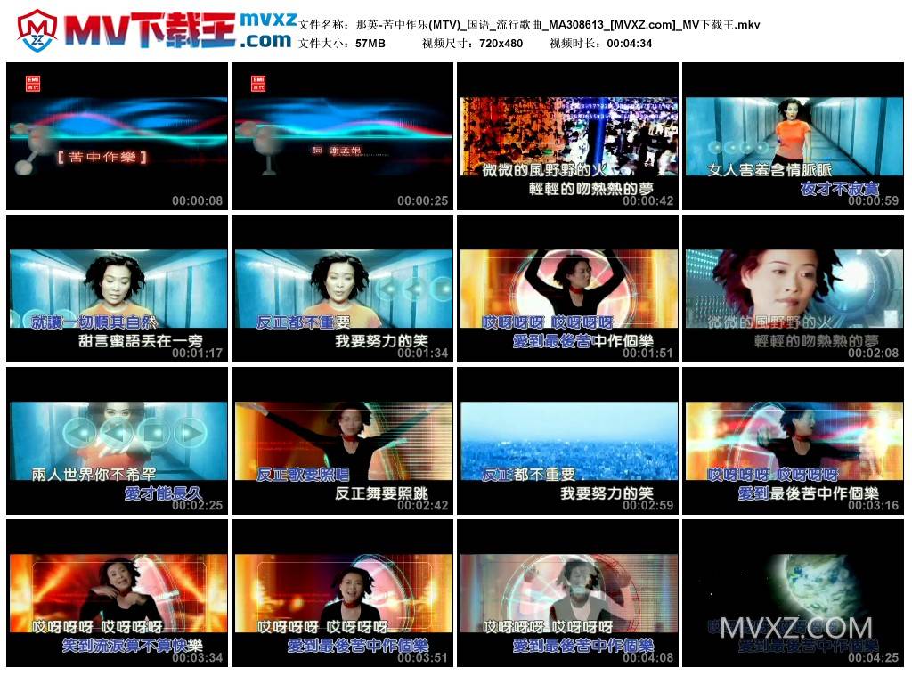 那英-苦中作乐(MTV)_国语_流行歌曲_MA308613